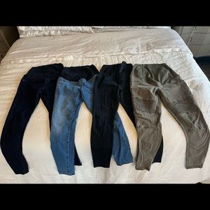 Maternity over the belly stretch denim by Ingrid & Isabel for Target